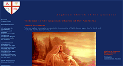 Desktop Screenshot of anglicanchurchoftheamericas.org